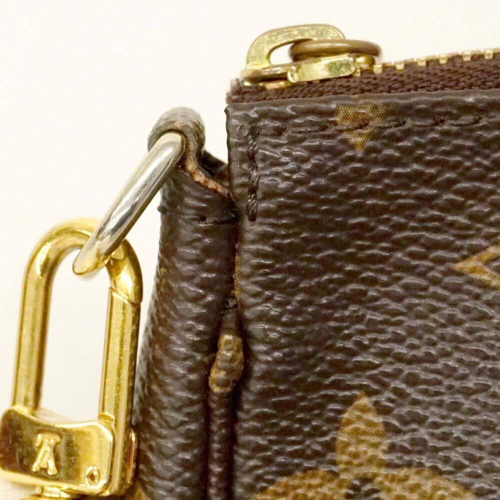 LOUIS VUITTON Brown Monogram Pochette Pouch - Picture 6 of 11